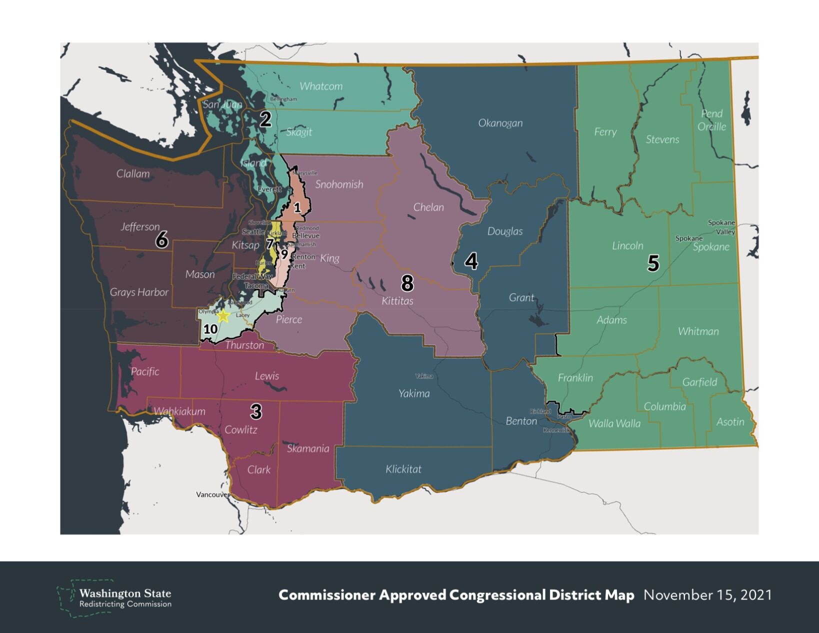 Proposed congressional district maps